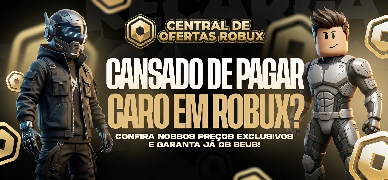 Robux VIP — Melhor Preço
